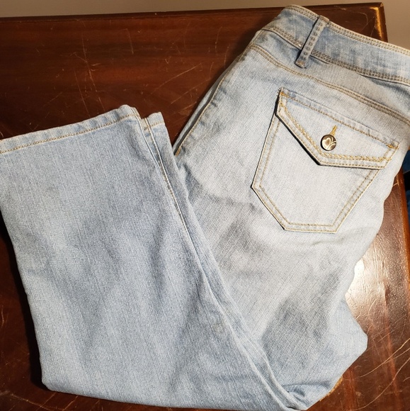 Retro FASHION BUG jean capris - Picture 2 of 5